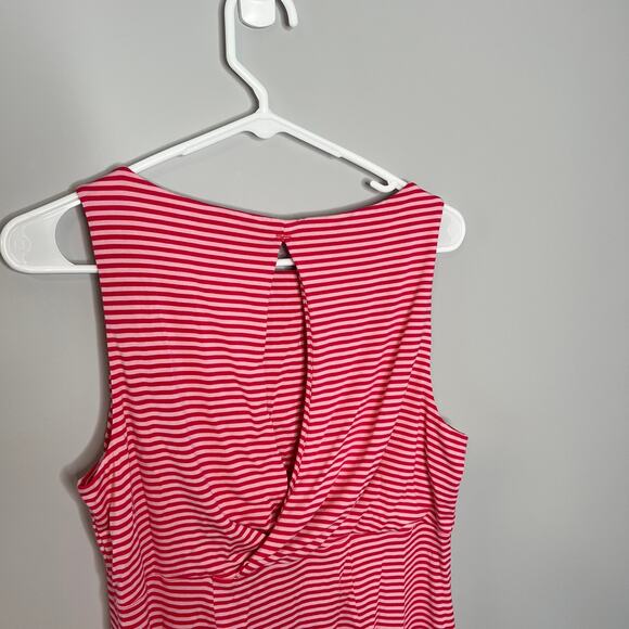 Tommy Bahama Soft Rayon Material Striped Dress Size Small - Picture 6 of 11